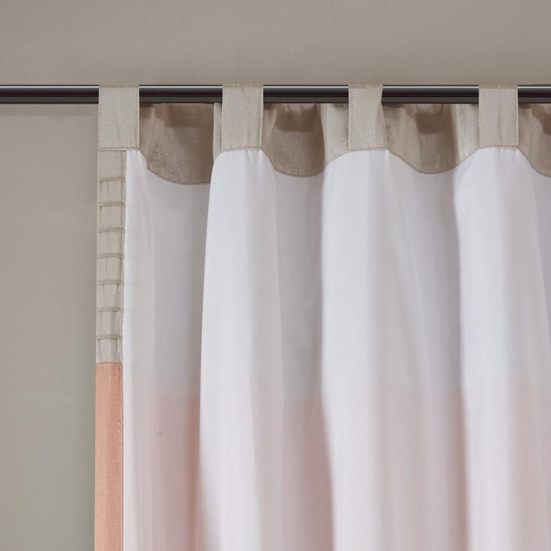 Belen Kox Amherst Polyoni Pintuck Window Panel, Belen Kox