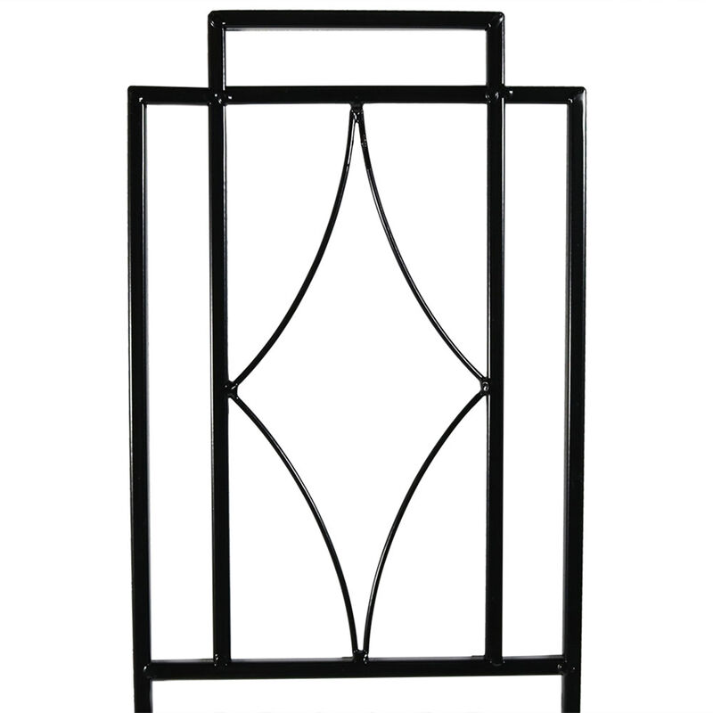 Sunnydaze 30 in Steel Wire Contemporary Garden Plant Trellis - Set of 2