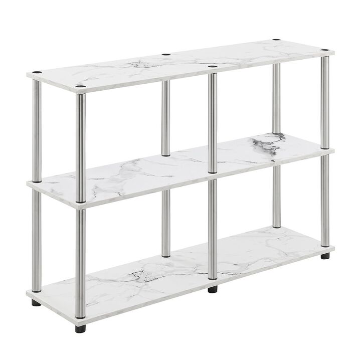Convenience Concepts Designs2Go No Tools Console Table with Shelves