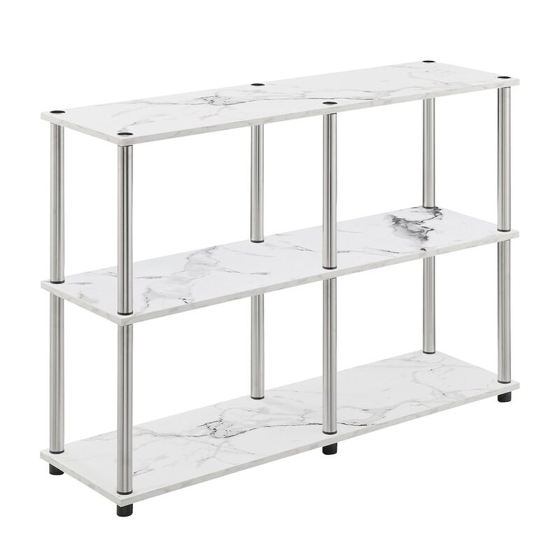 Convenience Concepts Designs2Go No Tools Console Table with Shelves