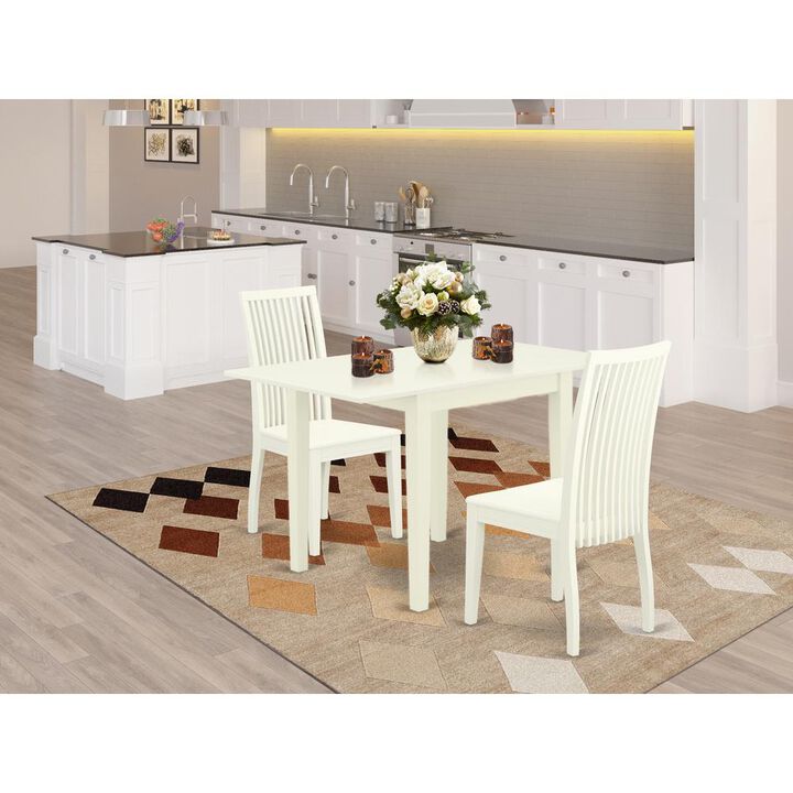 Dining Room Set Linen White