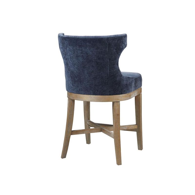 Madison Park Carson  Counter Stool, Navy