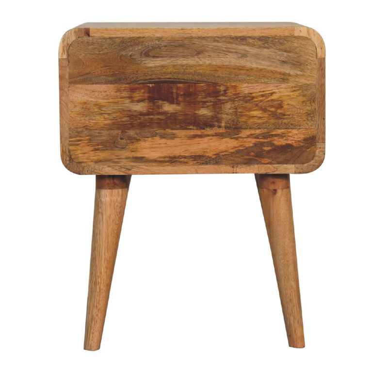 Artisan Furniture Larrisa Woven 2 Drawers Solid Wood Nightstand