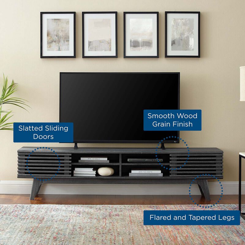 Render 70" Entertainment Center TV Stand-Benzara