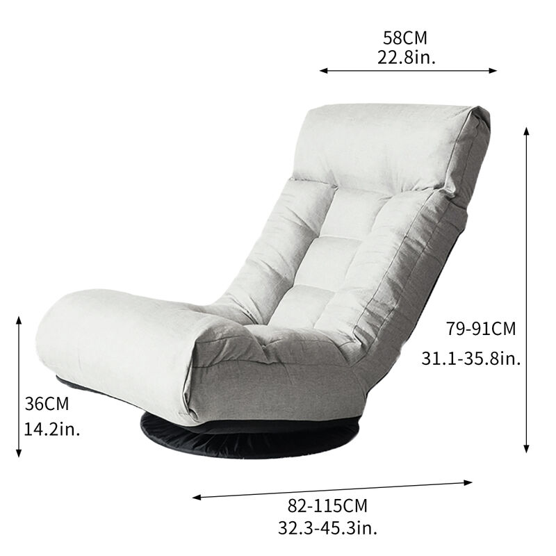 Single Sofa Reclining Chair Japanese Chair Lazy Sofa Tatami Balcony Reclining Chair Leisure