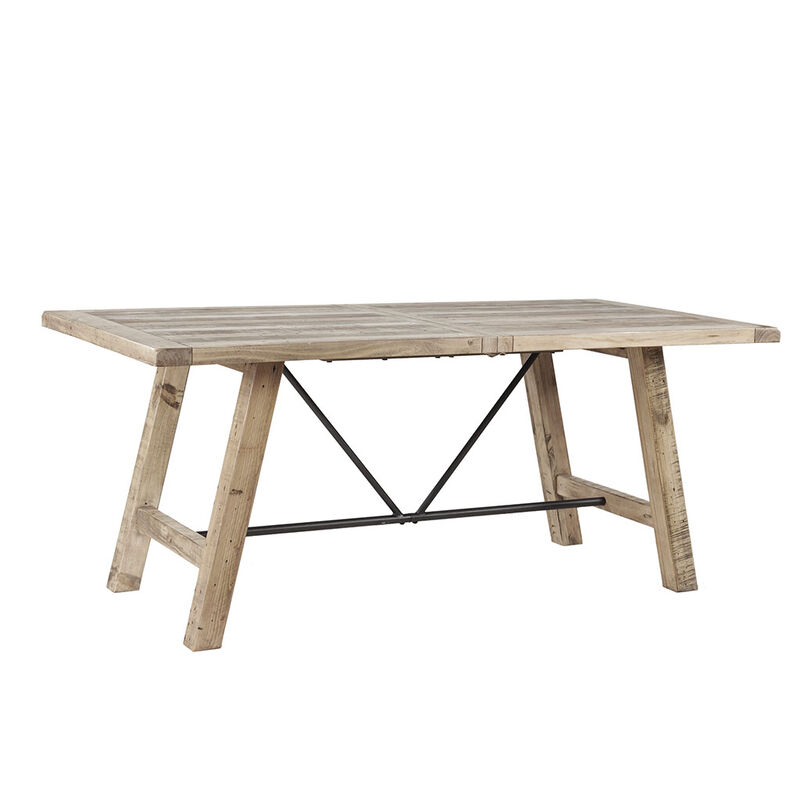 Gracie Mills Harold Modern Rustic Wood Dining Table