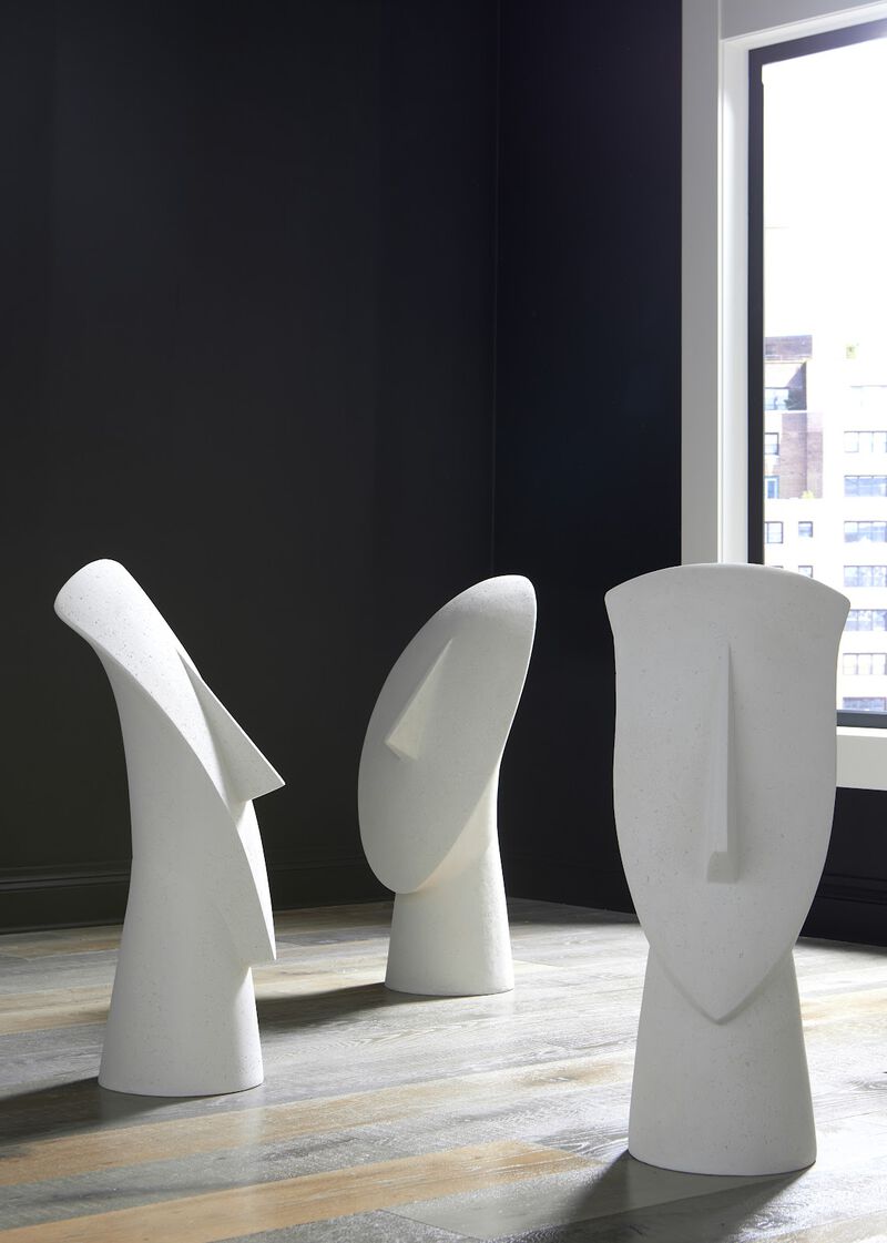 Cycladic Triangle Head Sculpture
