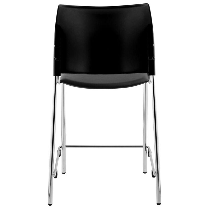 NPS® 8700 Series Cafetorium Plush Vinyl Stool, Counter Height