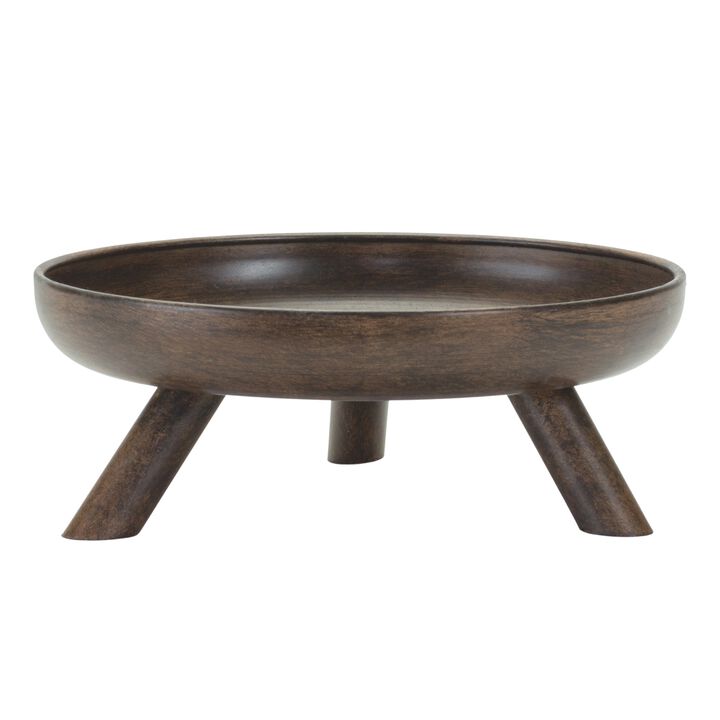 Metal Pedestal Bowl Set of 2 with Legs for Seasonal and Event Styling