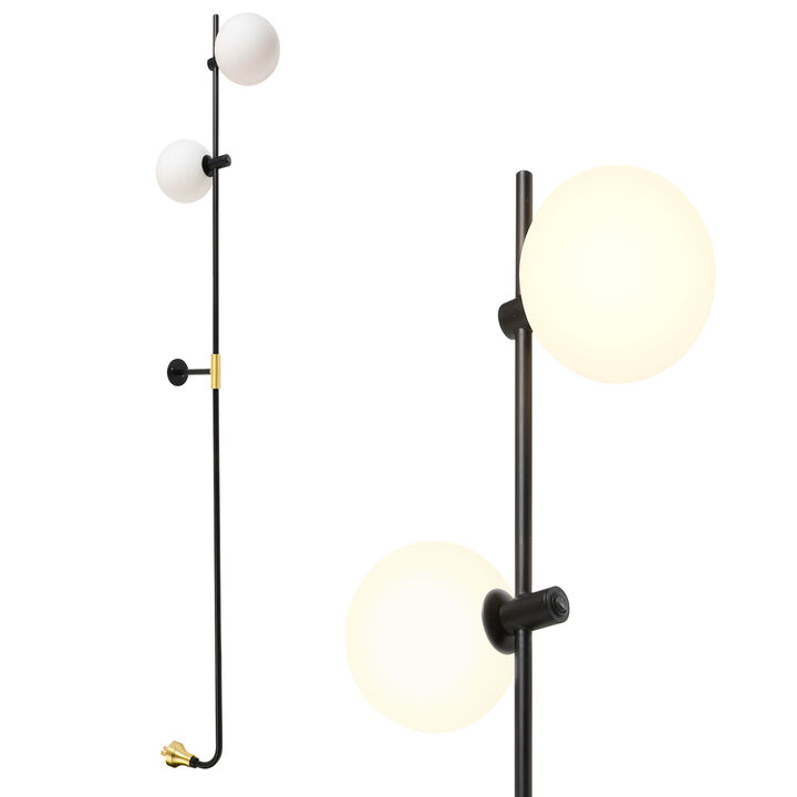 Equinox LED Wall Lamp - Black