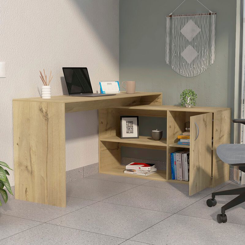 Dallas L-Shaped Home Office Desk
