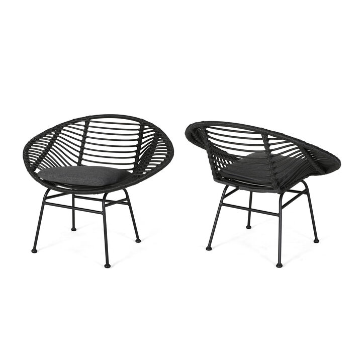 Merax Outdoor Basket Chair Set of 2