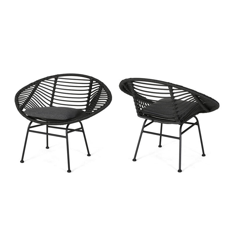 Merax Outdoor Basket Chair Set of 2