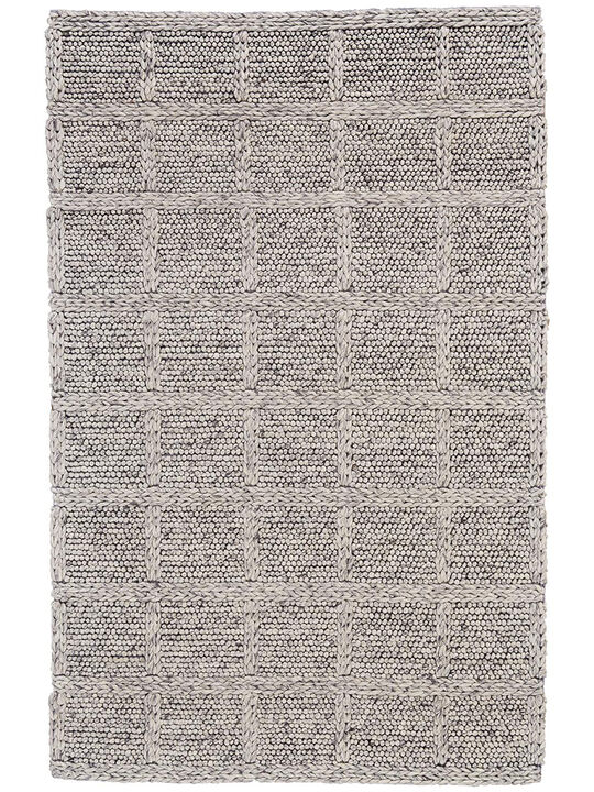 Berkeley 0739F Ivory/Gray/Black 5' x 8' Rug