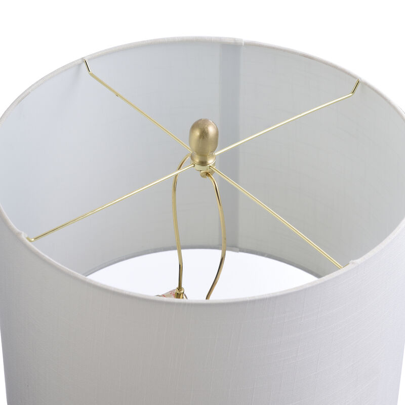 Gold With Brass Table Lamp