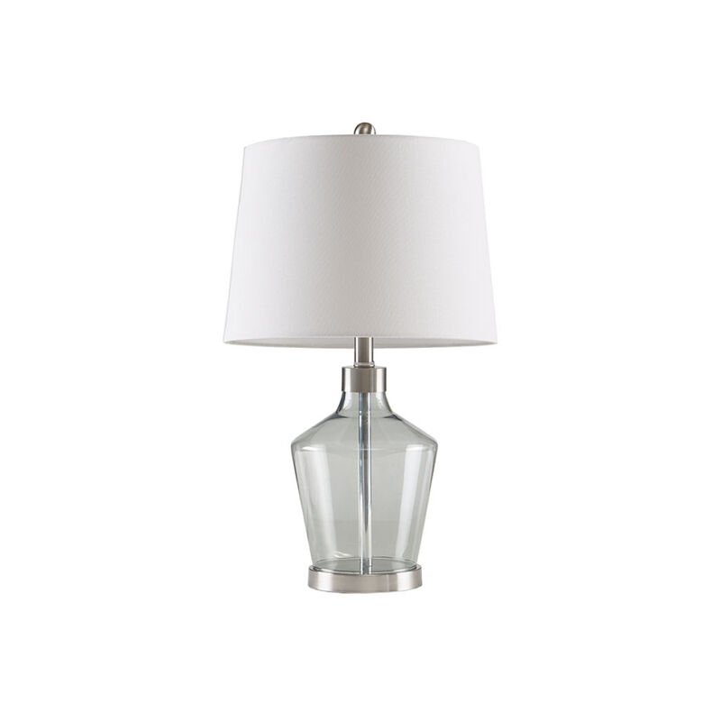 Harmony Angular Glass Table Lamp, Set Of 2