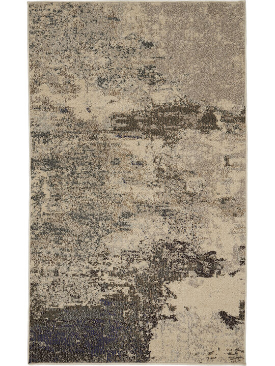 Celestial CES02 Ivory/Gray 3' x 5' Rug