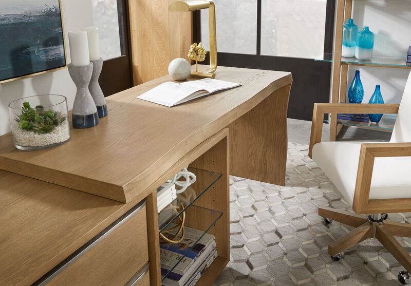 One Live Edge Edge Executive Desk