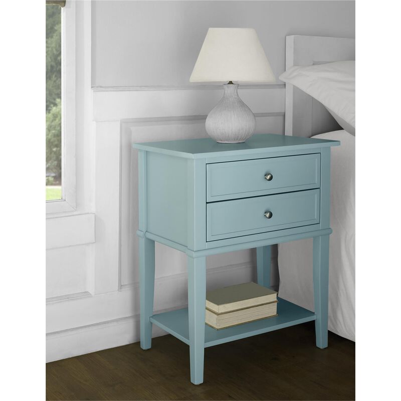 Ameriwood Home Franklin Accent Table with 2 Drawers