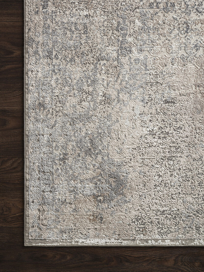 Sienne SIE01 Ivory/Pebble 3'7" x 5'7" Rug
