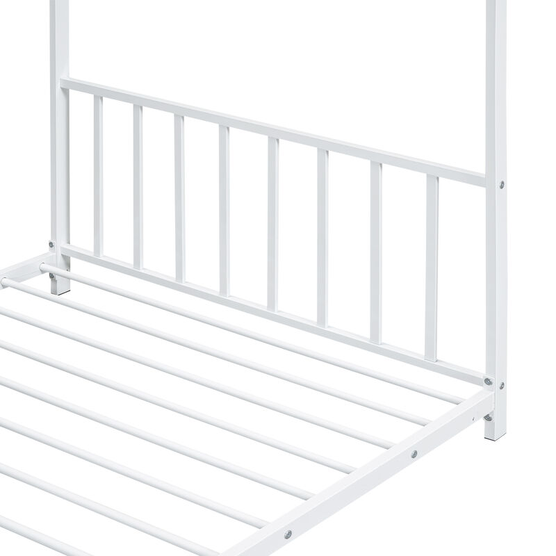 Merax Modern Metal House Platform Bed