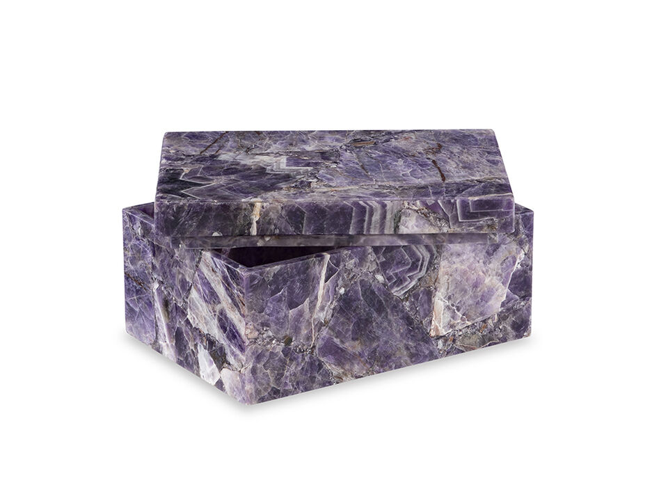 Large Amethyst Box