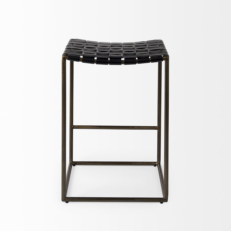 Clarissa Black Counter Stool
