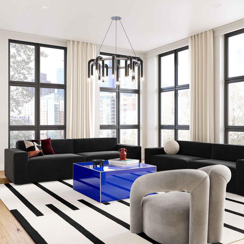 TOV Furniture Havana Blue Coffee Table