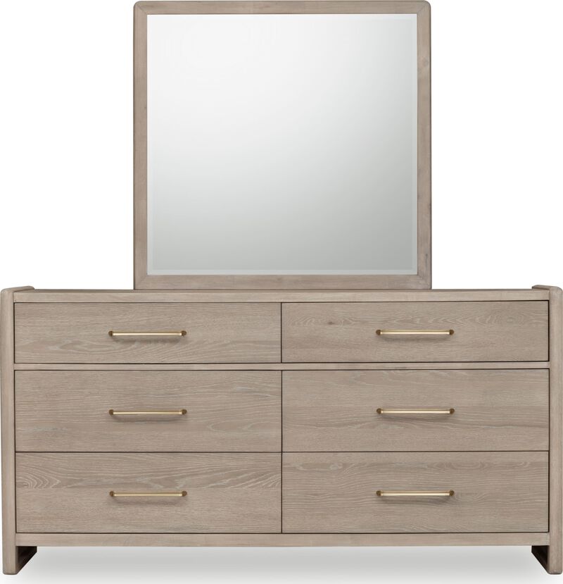 Gardenia Six Drawer Dresser