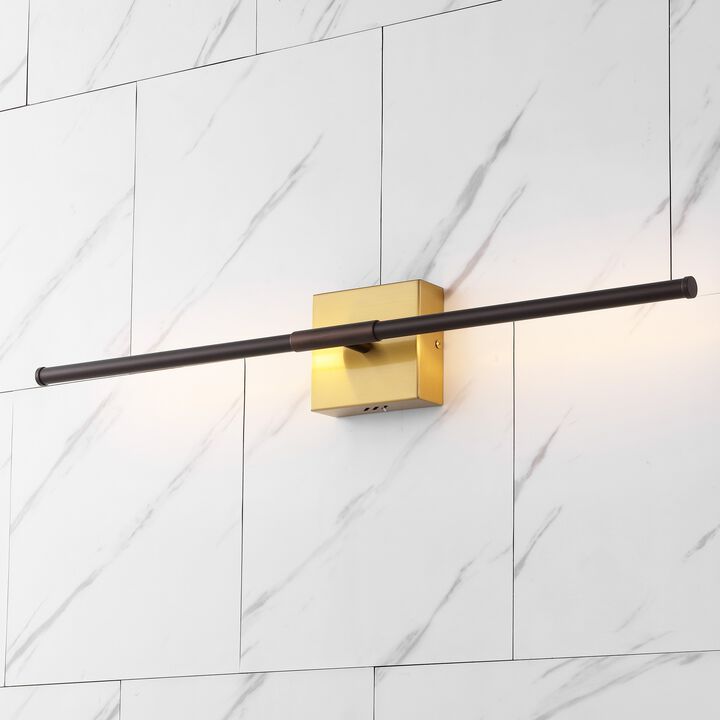 Makena Dimmable Integrated LED Metal Wall Sconce