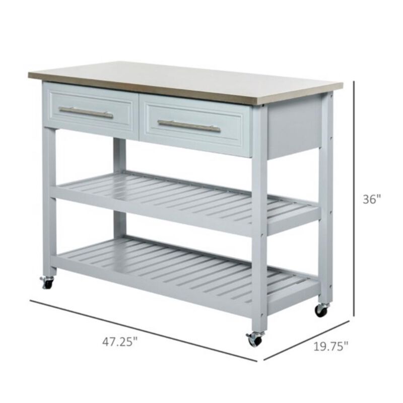Kitchen Sideboard & Storage Cabinet Versatile Coffee Bar Cabinet with Shelves & Drawers