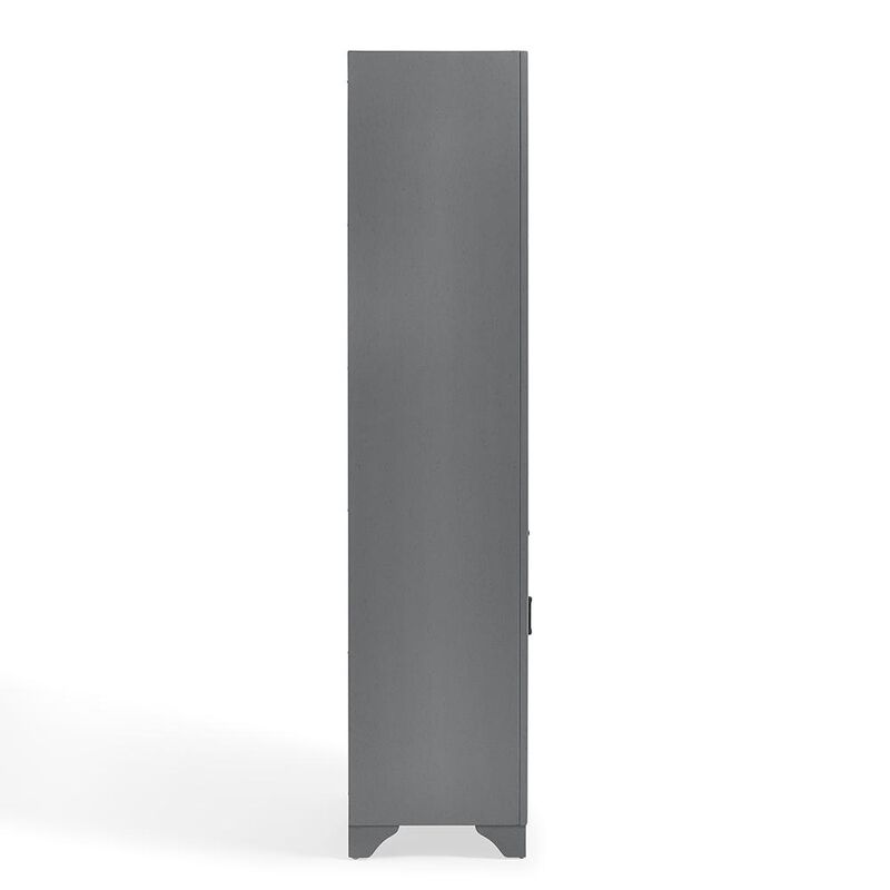 Crosley Furniture Tara Linen Cabinet Gray