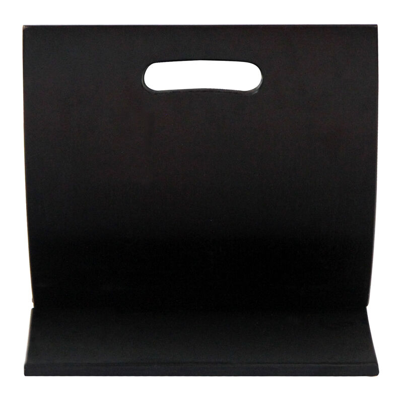 Oceanstar Contemporary X Style Wooden Magazine Rack