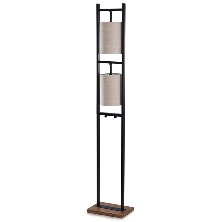 Teton Ebony Floor Lamp