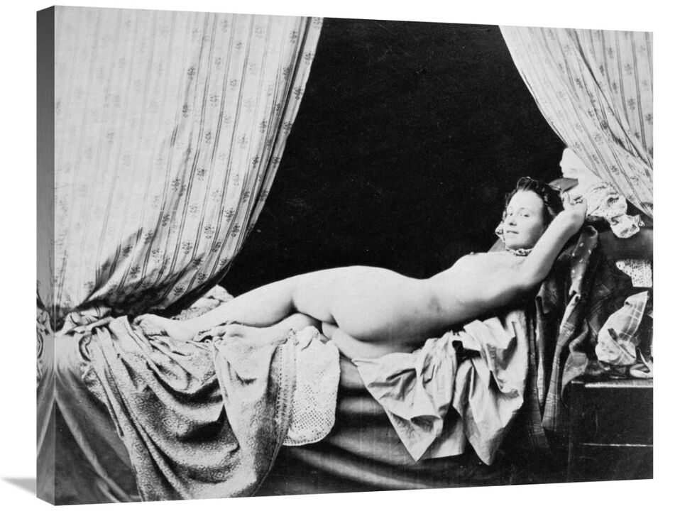 Female Nude, 1856-Canvas Art-30x24
