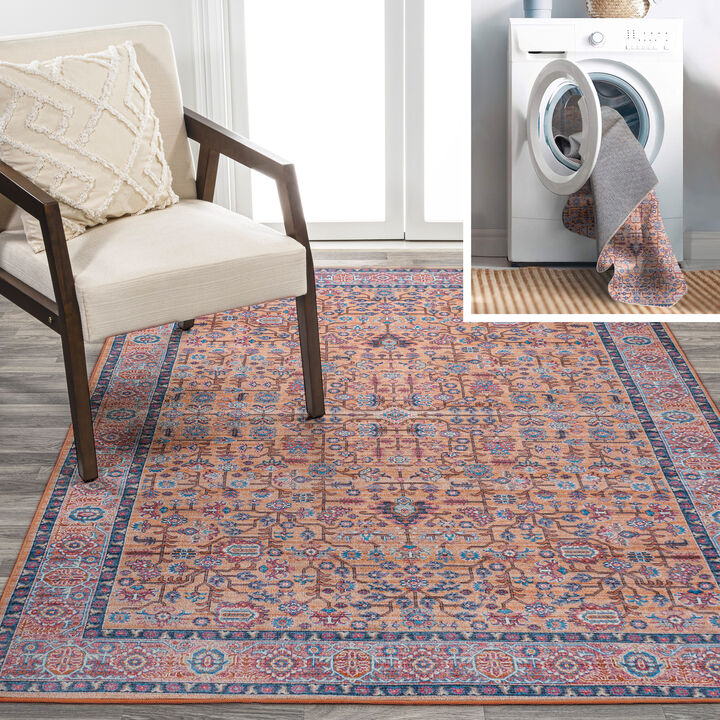 Kemer All Over Persian Washable Indoor/Outdoor Area Rug