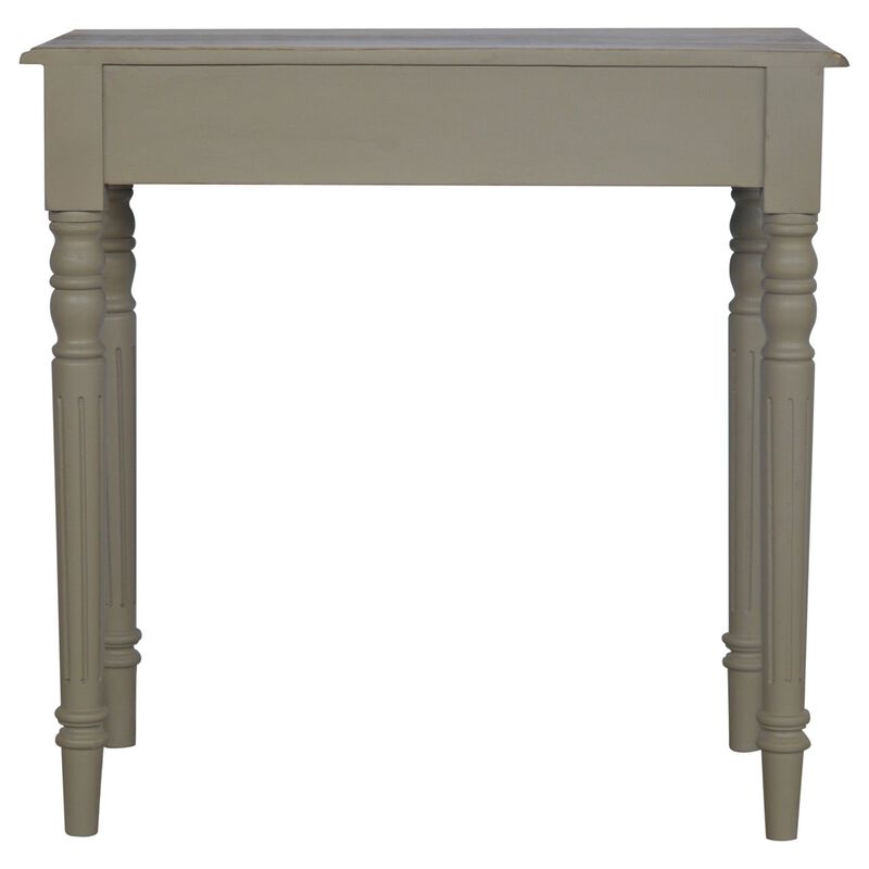 Hand Painted Solid Wood 1 Drawer  Writing Desk