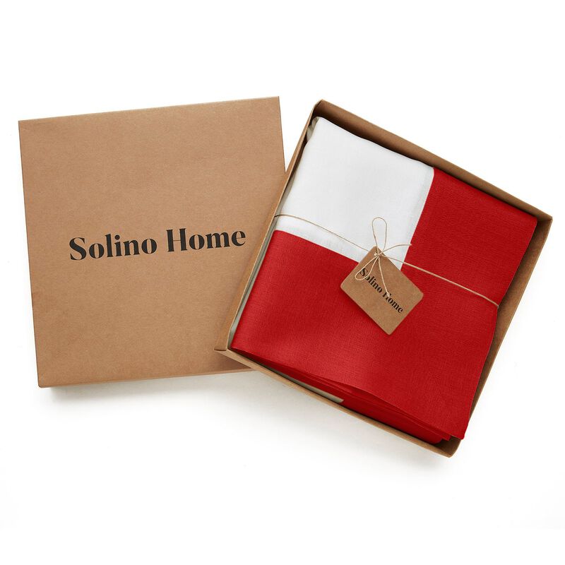 Solino Home 100% Pure Linen Tablecloth | Contempo