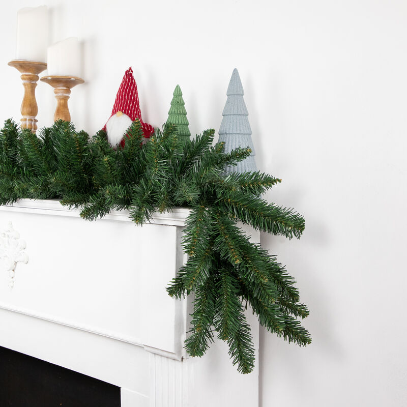 9' x 12 Buffalo Fir Artificial Christmas Garland - Unlit