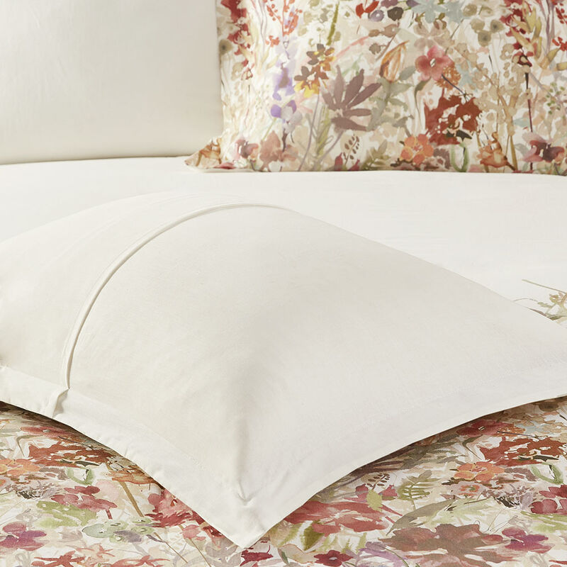 Gracie Mills Millicent 3-Piece Bloom Cotton Printed Duvet Cover Set