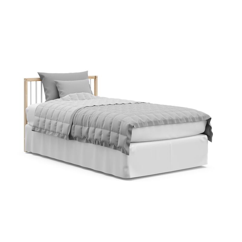 Graco Teddi 4-in-1 Convertible Mini Crib - Natural with White