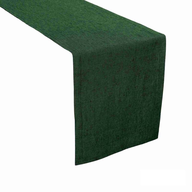 Solino Home 100% Pure Linen Table Runner | Athena for Thanksgiving, Christmas