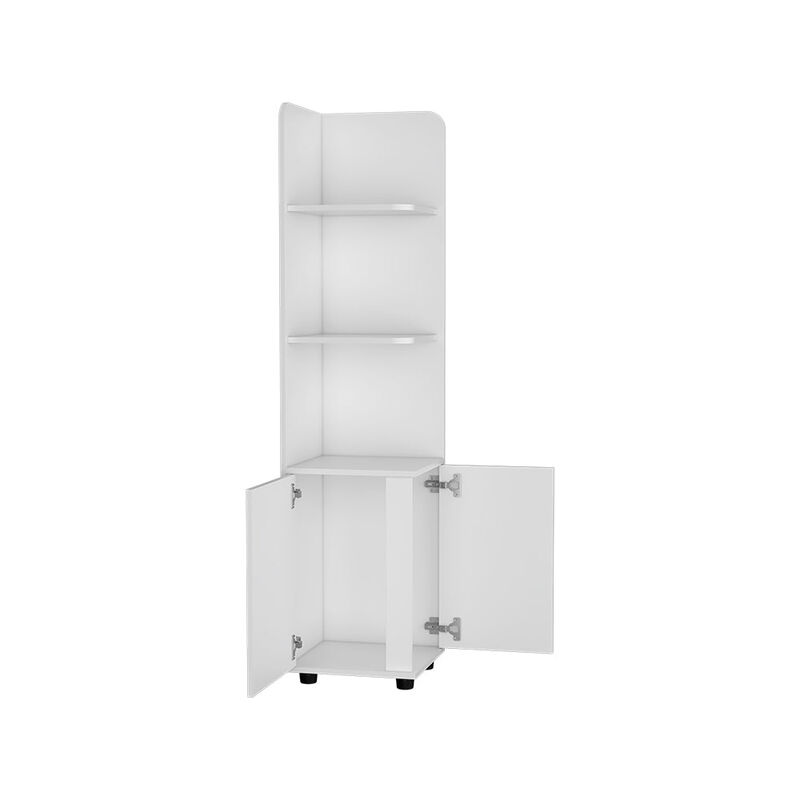 Cabinet Kairatu Freestanding, Bathroom, White
