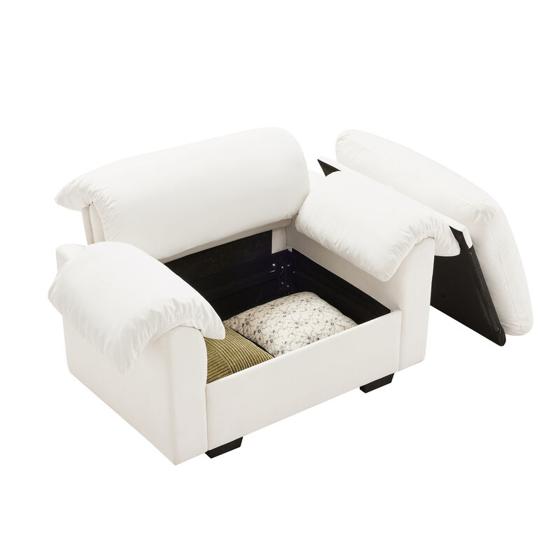 Merax  Upholstered Accent Single Sofa