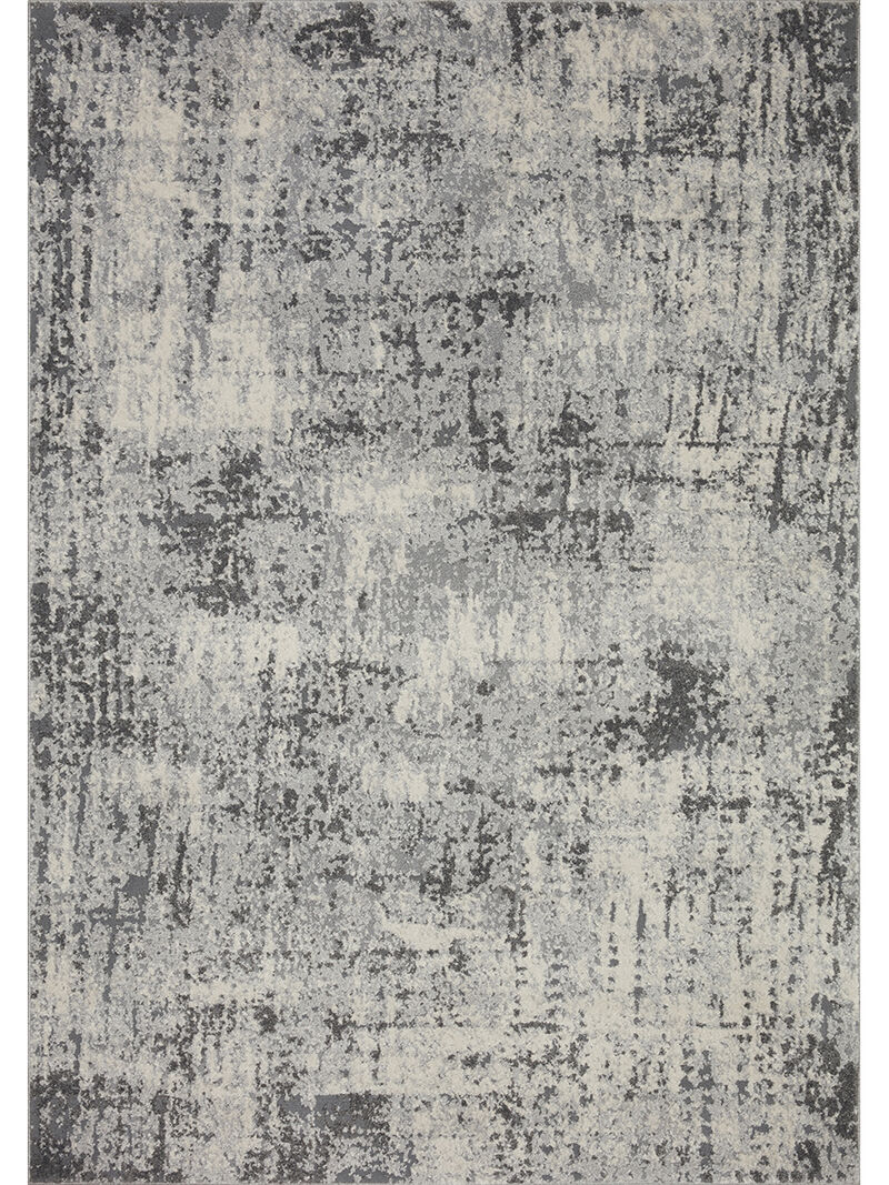 Austen AUS01 Pebble/Charcoal 3'11" x 5'7" Rug
