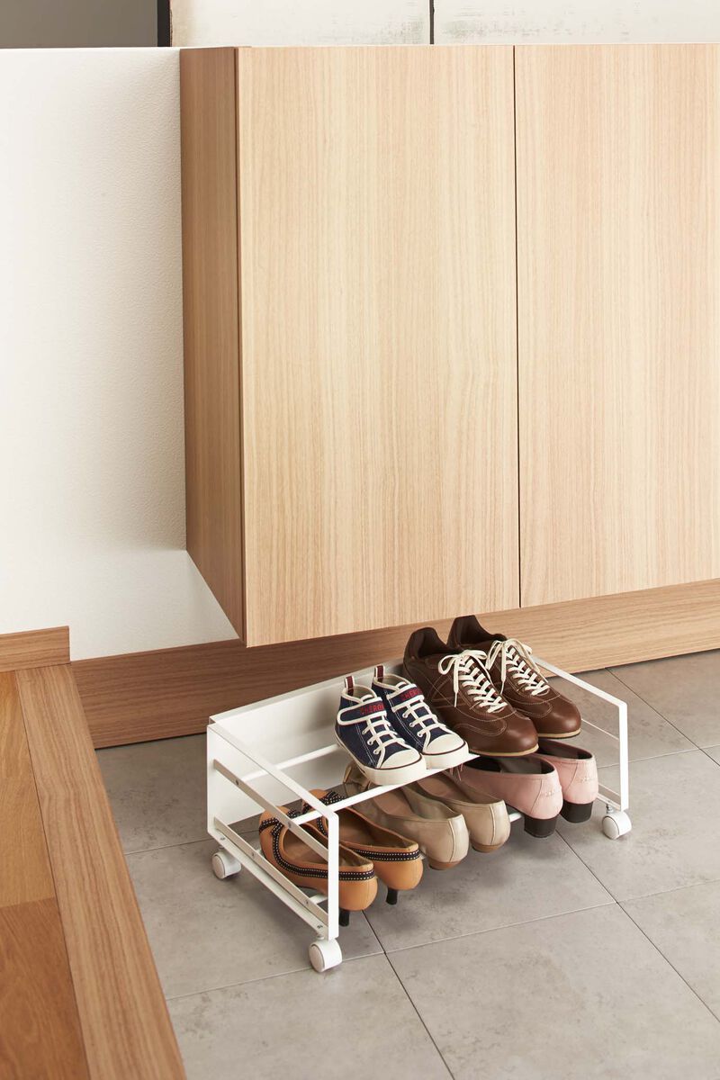 Rolling Shoe Rack
