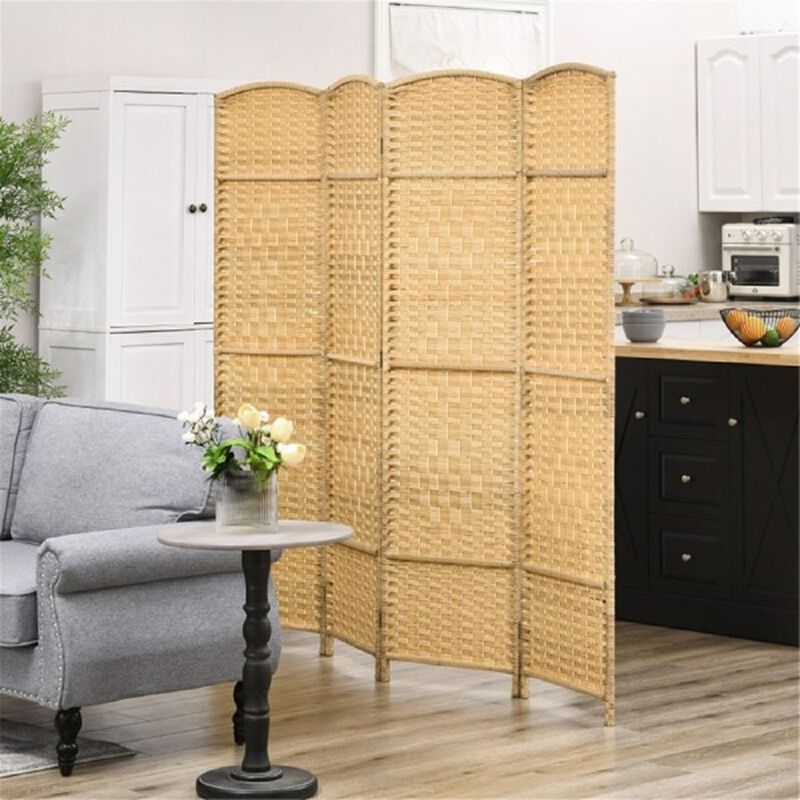 Foldable Privacy Screen Portable Partition for Home & Office