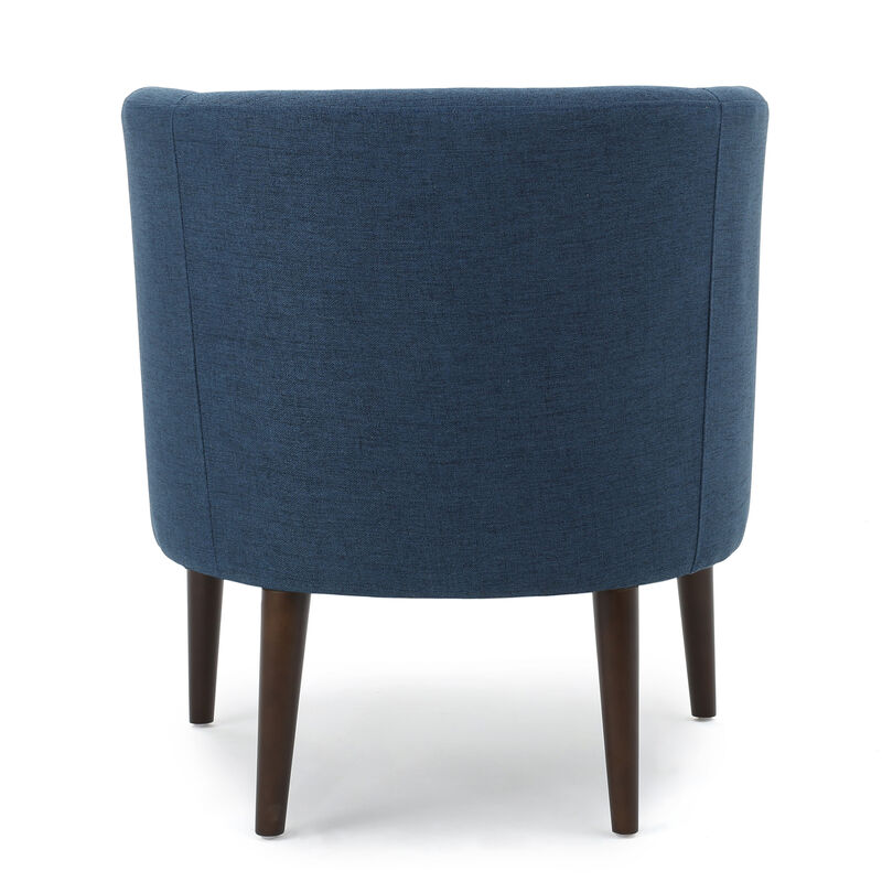 Merax Upholstered Barrel Chair Living Room Furniture