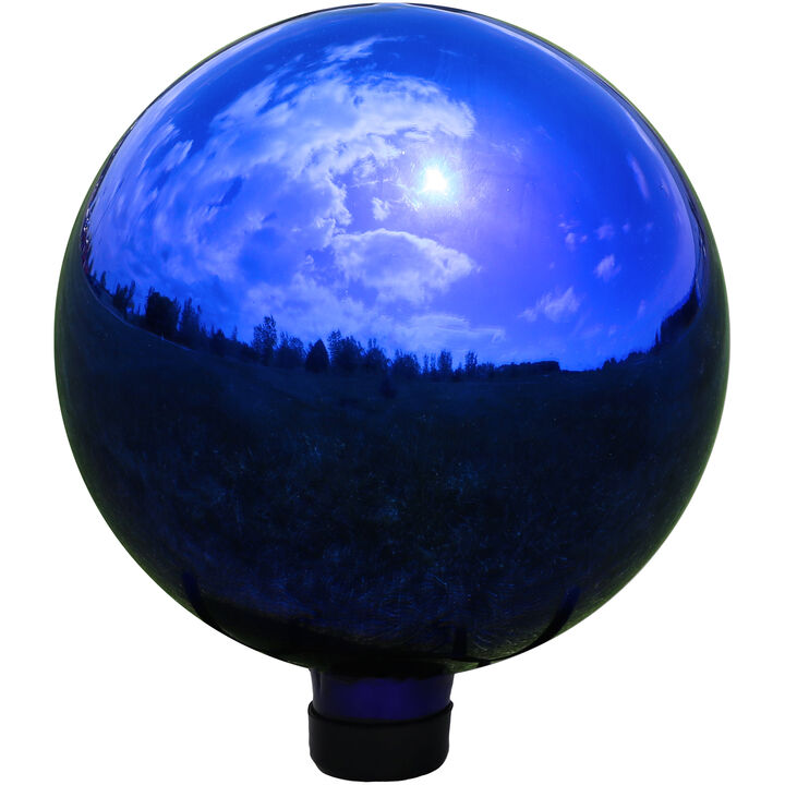 Sunnydaze Set of 2 10" Mirrored Stainless Steel Gazing Globe