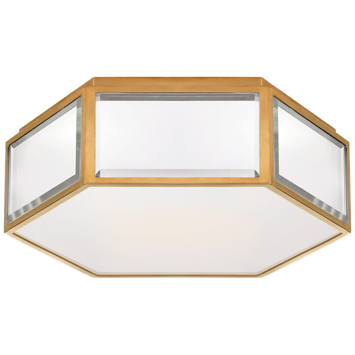 Bradford Small Hexagon Flush Mount